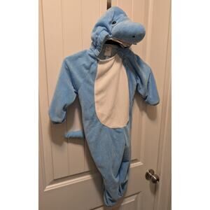 Hyde & Eek Boutique Blue White Baby Shark Halloween Toddler Costume Sz. 18-24 M
